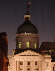 The Indiana Statehouse