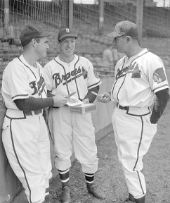 baseball players smoking cigars